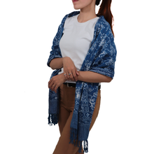 Load image into Gallery viewer, Batik Gili Face Covering &amp; Scarf Set - Butterfly
