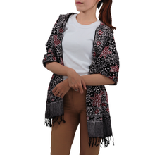 Load image into Gallery viewer, Batik Gili Face Covering &amp; Scarf Set - Star