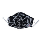 Kids Children Hand Dyed Indonesia Batik Face Covering 100% Cotton - Black Arbor