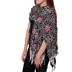Batik Shawl/ Sarong/ Wrap - Cotton - Star