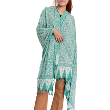 Load image into Gallery viewer, Batik Shawl/ Sarong/ Wrap - Cotton - Royalty
