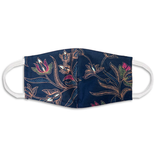 Batik Face Covering - Black