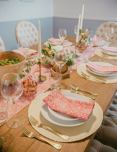 Batik Table Runner - Wildflower