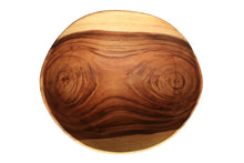 Load image into Gallery viewer, Suar Wood Salad Bowl 12inches x 10inches x 7inches
