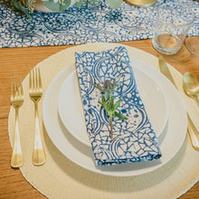 Load image into Gallery viewer, Batik Cloth Napkin Set of Four - Stone