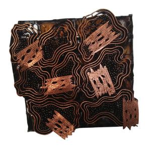 Lombok Collection Rectangle Batik Face Covering - Chips