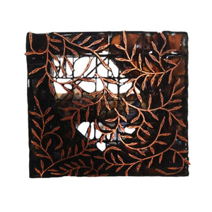 Lombok Collection Rectangle Batik Face Covering - Twig