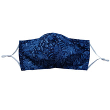 Load image into Gallery viewer, Gili Collection Batik Face Mask - Blue