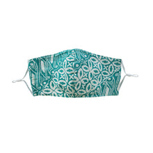 Load image into Gallery viewer, Batik Gili Face Covering &amp; Shawl Set - Royalty