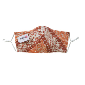 Gili Collection Batik Face Covering - Rain