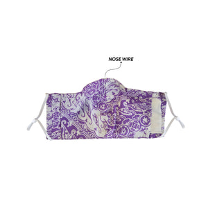 Gili Collection Batik Face Covering - Blade
