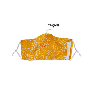 Gili Collection Batik Face Covering - Twig
