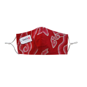 Gili Collection Batik Face Covering - Cloudy - Hand Drawn Batik