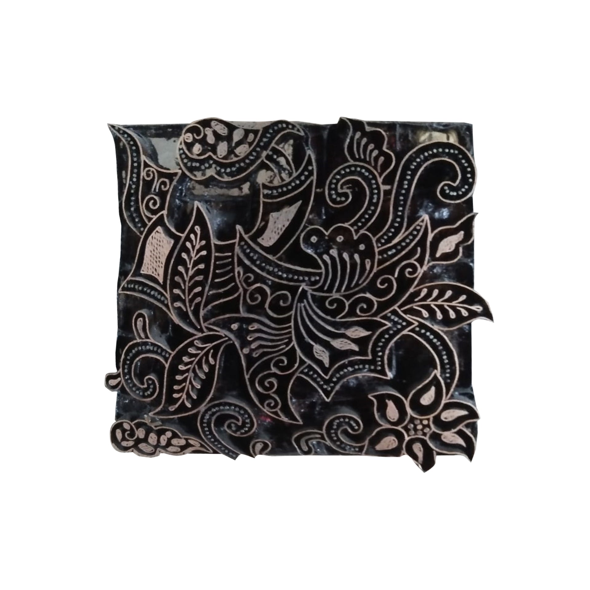 Lombok Collection Rectangle Batik Face Mask - Royalty