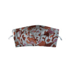 Hand Dyed Indonesia Batik Face Mask Three Layers 100% Cotton with Nose Wire Filter Pocket Soft Elastic Band