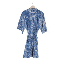 Load image into Gallery viewer, Handmade Batik Robe/ Kimono - Cotton - Stone