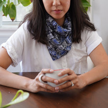 Load image into Gallery viewer, Batik Bandana - Folded Fan