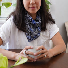 Load image into Gallery viewer, Batik Bandana - Folded Fan