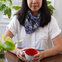 Load image into Gallery viewer, Batik Bandana - Folded Fan