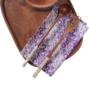 Batik Cloth Napkin Set of Four - Blade