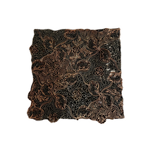 Load image into Gallery viewer, Batik Copper Cap Stamp Indonesian Metal Hand-Stamped Vintage
