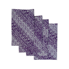 Load image into Gallery viewer, Batik Cloth Napkin Set of Four - Blade