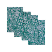 Load image into Gallery viewer, Batik Cloth Napkin Set of Four - Royalty