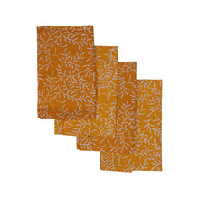 Load image into Gallery viewer, Batik Cloth Napkin Set of Four - Twig