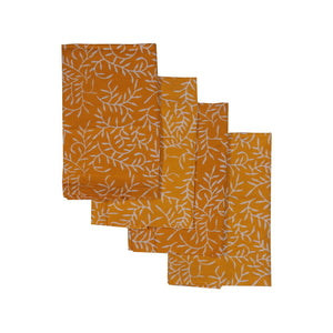 Batik Cloth Napkin Set of Four - Twig