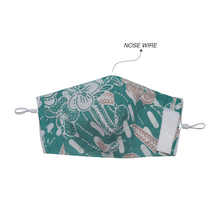 Load image into Gallery viewer, Gili Collection Batik Face Covering - Drizzle