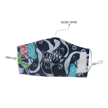 Load image into Gallery viewer, Gili Collection Batik Face Covering - Path