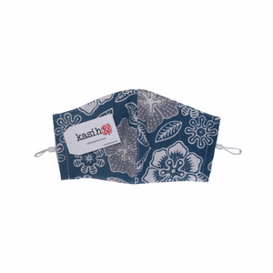 Gili Collection Batik Face Covering - Bluebell