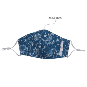 Kids Gili Collection Batik Face Covering - Boulder