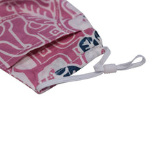 Load image into Gallery viewer, Kids Gili Collection Batik Face Covering - Flowers &amp; Daggers