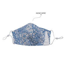 Load image into Gallery viewer, Kids Gili Collection Batik Face Covering - Stone