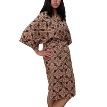 Load image into Gallery viewer, Handmade Batik Robe/ Kimono - Cotton - Harvest