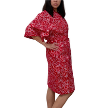 Load image into Gallery viewer, Handmade Batik Robe/ Kimono - Cotton - Storm