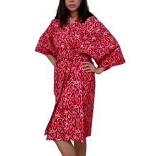 Load image into Gallery viewer, Handmade Batik Robe/ Kimono - Cotton - Storm