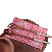 Load image into Gallery viewer, Batik Cloth Napkin Set of Four - Wildflower