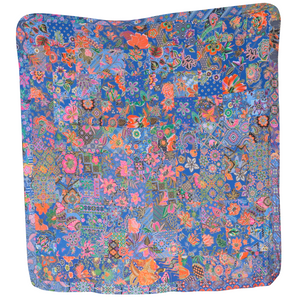 Handmade Reversible Batik Quilt Blanket / Throw - TR0003