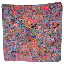 Load image into Gallery viewer, Handmade Reversible Batik Quilt Blanket / Throw - TR0008