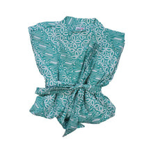 Load image into Gallery viewer, Handmade Batik Robe/ Kimono - Cotton - Royalty