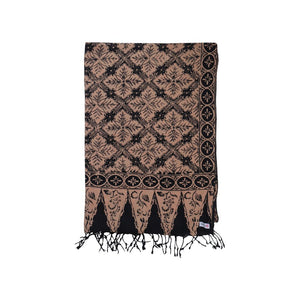 Batik Gili Face Covering & Scarf Set - Harvest