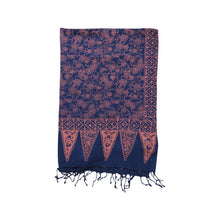 Load image into Gallery viewer, Handmade Batik Scarf - Cotton - Mangosteen