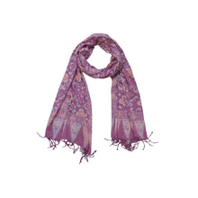 Load image into Gallery viewer, Handmade Batik Scarf - Cotton - Plumeria