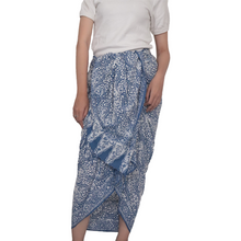 Load image into Gallery viewer, Batik Sarong / Shawl / Beach Wrap - Cotton - Stone