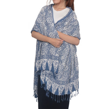 Load image into Gallery viewer, Batik Sarong / Shawl / Beach Wrap - Cotton - Stone