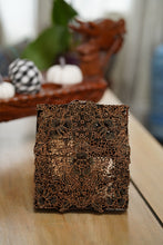 Load image into Gallery viewer, Batik Copper Cap Stamp Indonesian Metal Hand-Stamped Vintage Flower