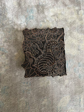 Load image into Gallery viewer, Batik Copper Cap Stamp Indonesian Metal Hand-Stamped Vintage
