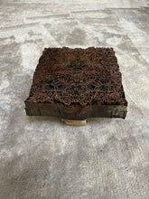 Load image into Gallery viewer, Batik Copper Cap Stamp Indonesian Metal Hand-Stamped Vintage Flower
